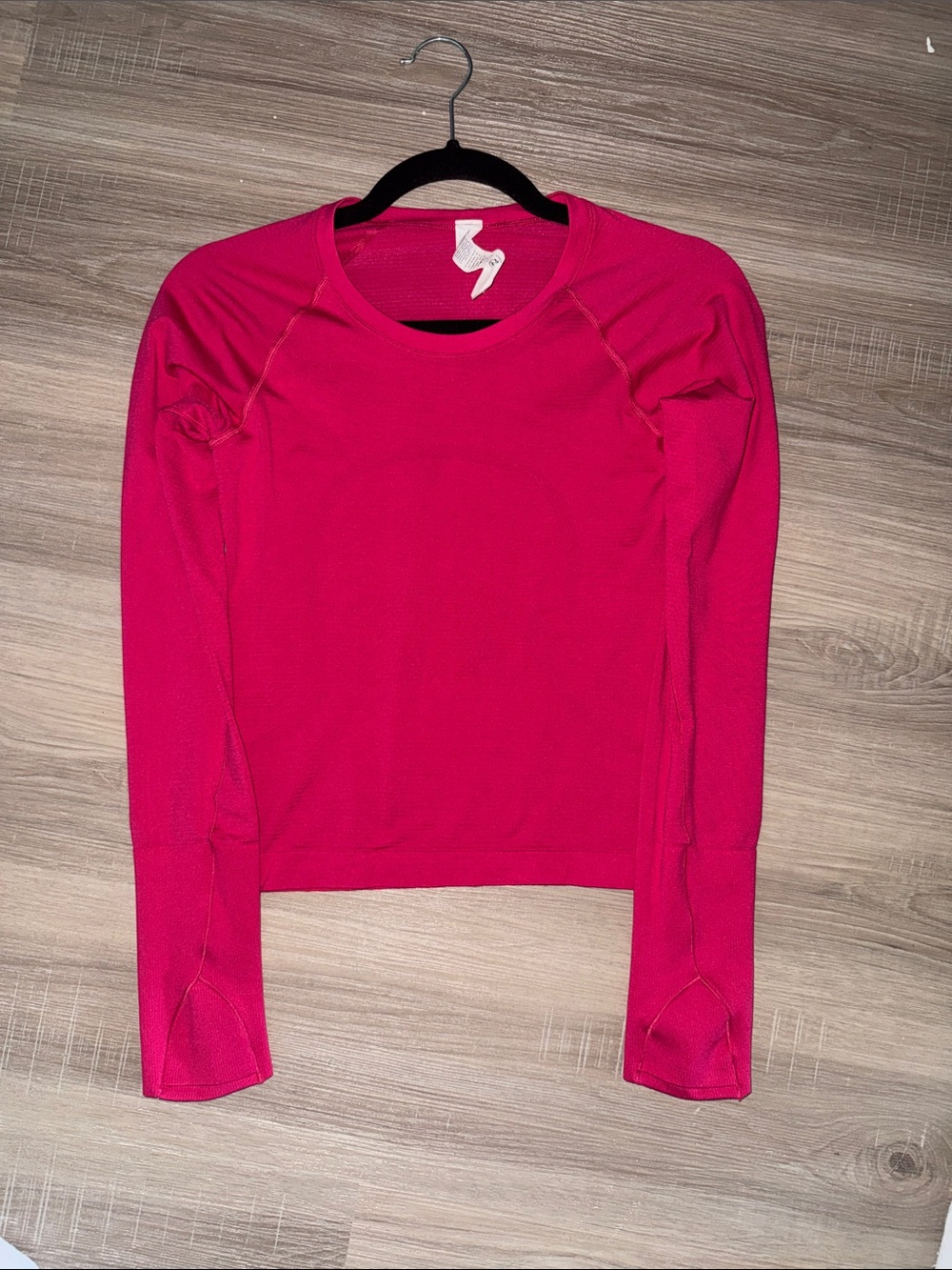 Lululemon Swiftly Long Sleeve 2.0 hot pink size 4 NWOT